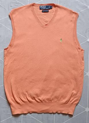 Жилет polo ralph lauren pima cotton sweater vest