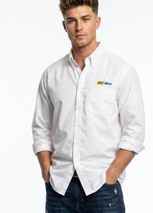 Чоловіча біла сорочка dickies, розмір xl (42), оригінал