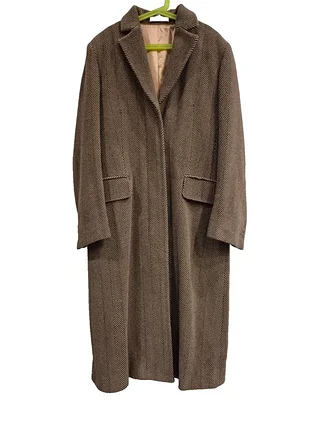 Женское пальто максы crombie (50% ангора, 30% шелк)