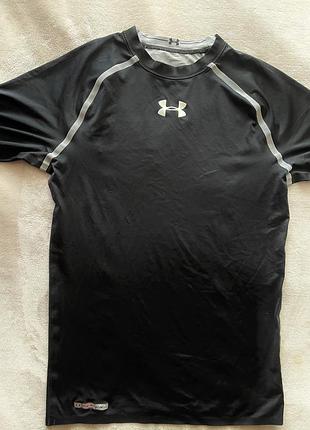 Чоловіча компресійна футболка under armour heatgear, розмір l