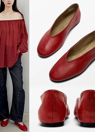 Балетки massimo dutti
