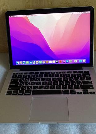 Macbook pro retina 15" a1502 2015 i5 2,7/8gb/ 256 gb/8 годин