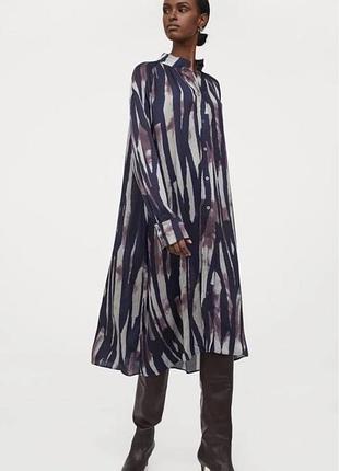 Cукня h&m міді шовк