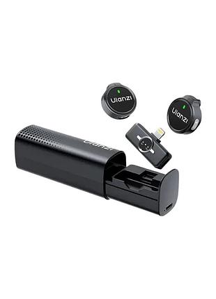 Бездротова мікрофонна система ulanzi a21 wireless microphone black