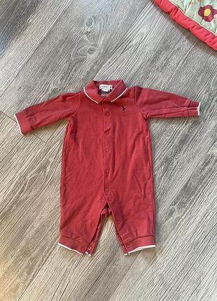 Человечек ромпер малышу ralph lauren