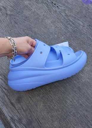 Босоножки шлепки crocs crush рзмир w11-42/43-27/27.5cm