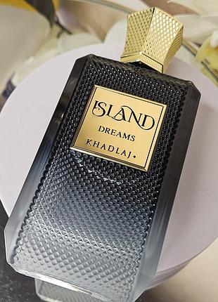 Khadlaj island dreams розпив оригінал унісекс грейпфрут бергамот імбир амброксан мускус свіжий цитрусовий 2025