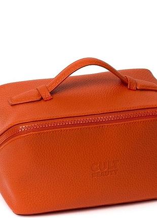 Сумка-органайзер для подорожей оранжева cult beauty orange travel organiser bag