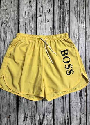 Шорты пляжные "boss".