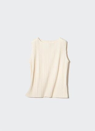 Майка в складку uniqlo