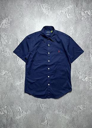 Vintage винтажная рубашка polo ralph lauren поло ральф лаурен big pony old money олд мани size m размер м