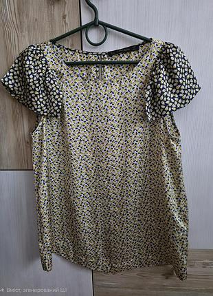 Шовкова блуза zara