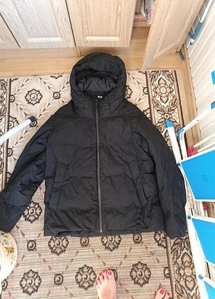 Брендовый пуховик оригинал xl uniqlo