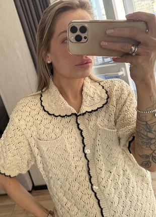 Поло zara вʼязане