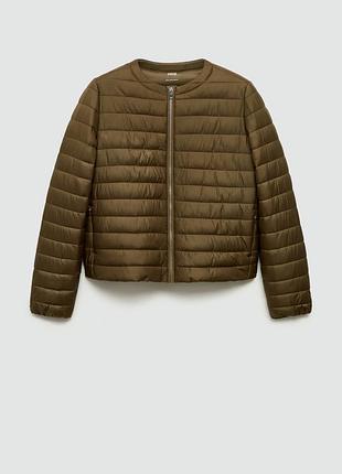 Стьобана куртка mango