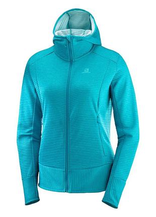 Толстовка худи термокофта salomon right nice mid hoodie