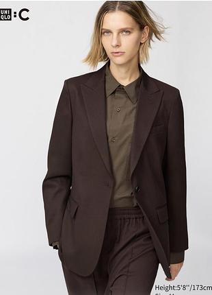 Жіночий блейзер вільного крою uniqlo