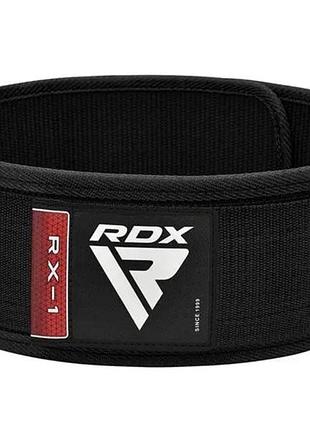 Пояс для важкої атлетики силовий ремінь для залу rdx