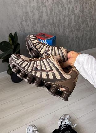 Nike shox tl brown