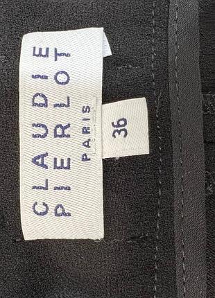 Чорне коктейльне плаття claudie pierlot