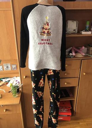 Пижама, комплект, костюм,  13-14 p 158-164 см. primark.