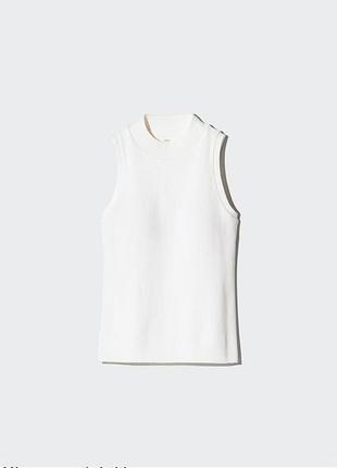 Жіночий трикотажний топ із вбудованим бра uniqlo