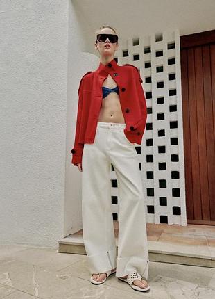 Куртка з льону zara l