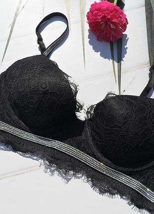 Бюстгальтер ліф бра вікторія сікрет зі стразами victoria's secret -ціна розпродажу!