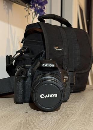 Фотоапарат canon eos 600d