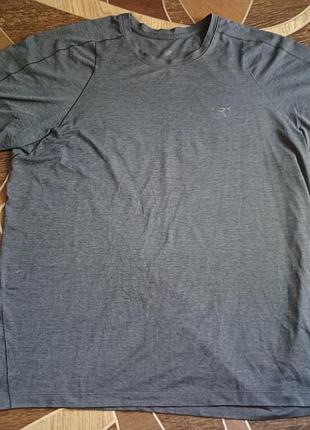 Спортивная футболка arc'teryx cormac crew neck (технологичная серия)