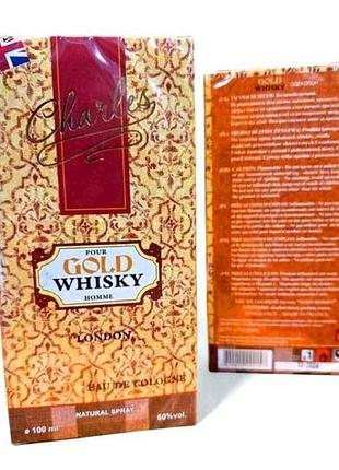 Одеколон gold whisky 100 мл тм росо