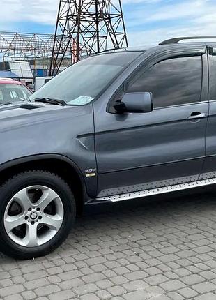 Ветровики на окна (4 шт, hic) для bmw x5 e53 1999–2006 гг