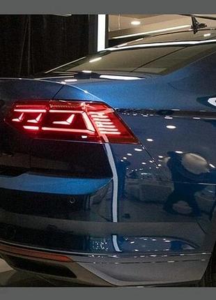 Задні led ліхтарі дизайн 2019-2026 (sd, для 2014-2018, 2 шт) для volkswagen passat b8 2015-2023 рр