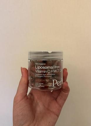 Liposomal iron високобіодоступне залізо (бісгліцинат) з вітаміном с та мст-олією