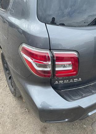 Задние led фонари (оригинал, б/у, 2019 год) для nissan armada 2016-2024 гг