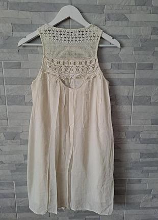 Хлопковое платье сарафан pull&bear 2