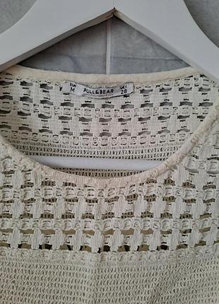 Хлопковое платье сарафан pull&bear 3