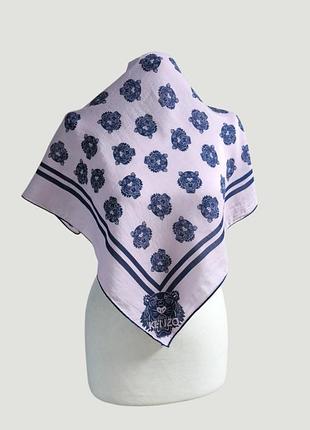 Kenzo хустка бавовна шовк 63*65 см