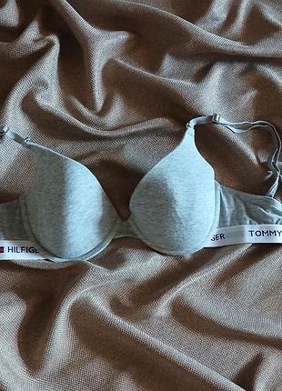 Стильний сірий бюстгальтер tommy hilfiger (оригінал)