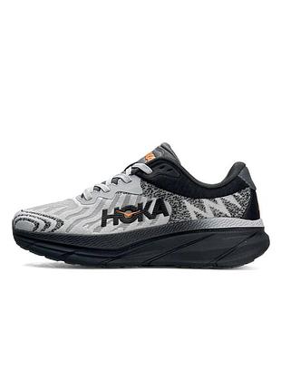 Мужские кроссовки hoka challenger art 7 light grey black