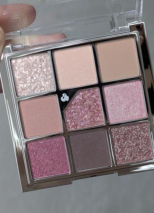 Корейська палетка тіней unleashia glitterpedia eye palette 5 all of dusty rose