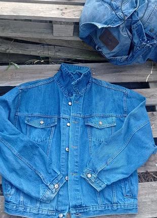 Jeans куртка джинсова levis jacket чоловіча xxl