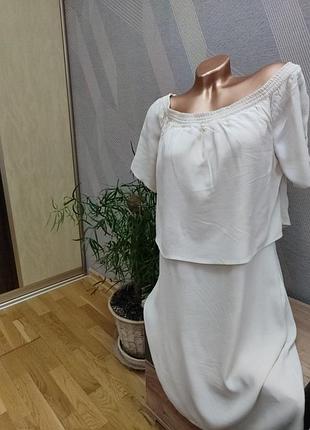 Красивое вискозное платье
