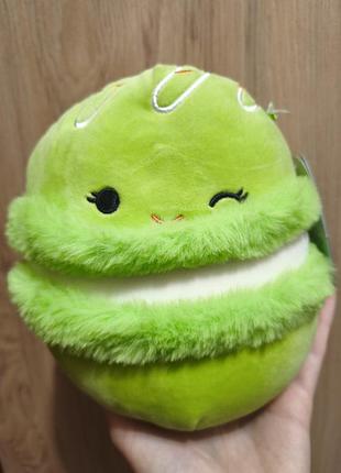 Нова іграшка подушка squishmallows макарун доннеллі оригінал з біркою 3