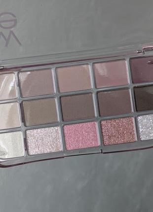 Корейська палетка тіней fwee more mood eyeshadow palette 05 more than mauve