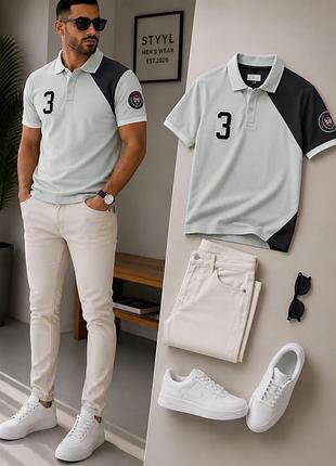 Клубне поло jack&jones, розмір m-l