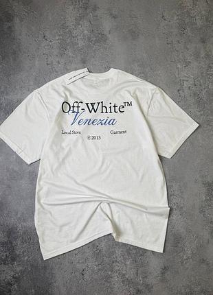 Футболка off white venezia