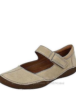 Р.37 clarks кожаные туфли - балетки оригинал