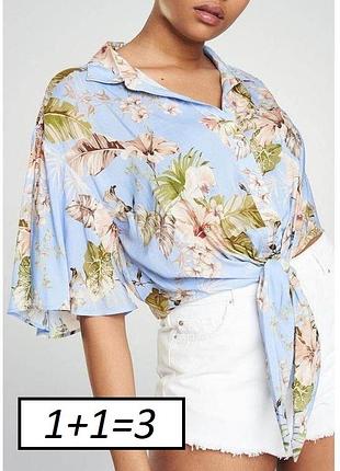 1+1=3❤️ классная вискозная блуза на лето от primark