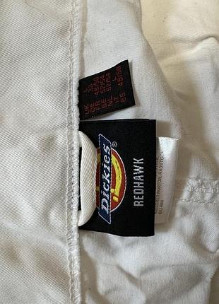 Білий напівкомбінезон dickies redhawk 4